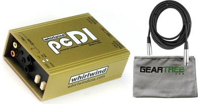Whirlwind pcDI Direct DI Box w/ Cleaning Cloth and Cable