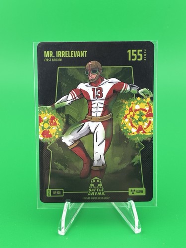 Bo Jackson Battle Arena Update GLOW Battle Foil BF-100 MR. IRRELEVANT Purdy