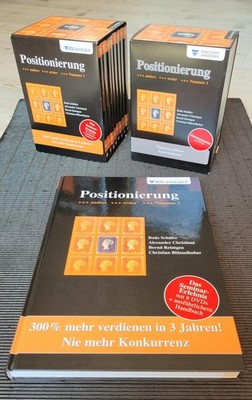 Bodo Schäfer POSITIONIERUNG PLATINIUM EDITION 14 DVDs + 1 Handbuch, SEHR GUT