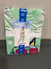 Bluey 2-Piece Pajama Set for Toddler 2T - Soft Knit Fabric