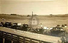 1914 Baseball Game Stewartville vs Wykoff Minnesota RPPC Photo Postcard COPY
