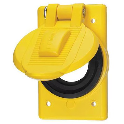 Hubbell Wiring Device-Kellems Hbl74cm24wo 1 Gang -Gang Vertical Weatherproof
