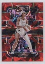 2024 Panini Select WNBA Concourse Red Ice Prizm A'ja Wilson #86 4r3