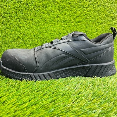 Reebok Mens Fusion Formidable Work Sneaker Black Size 8W REEBOK Fusion Formidable Mens Safety Toe Work Sneakers Size  main image 4