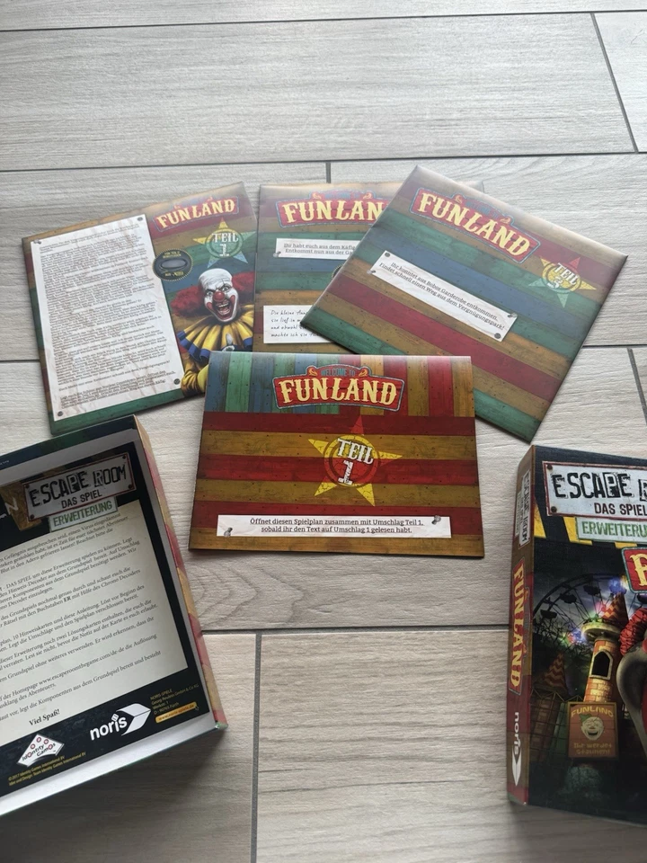 Noris Escape Room Das Spiel Erweiterung Funland - Bild 3 von 3