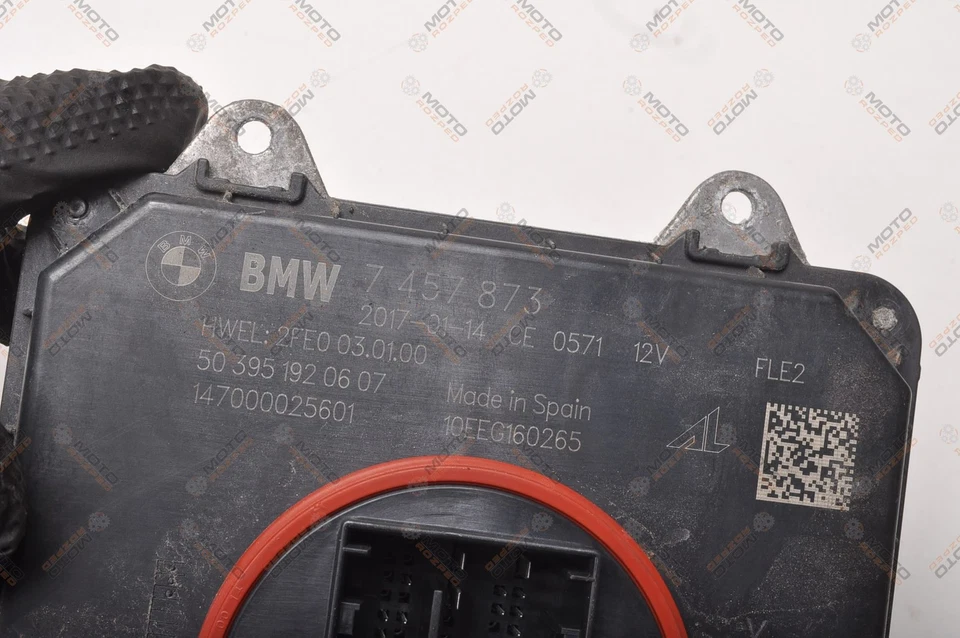 BMW 4 M4 F82 3.0 24V 450PS Fari LED Modulo Centralina Convertitore 7457873 - Immagine 3 di 4