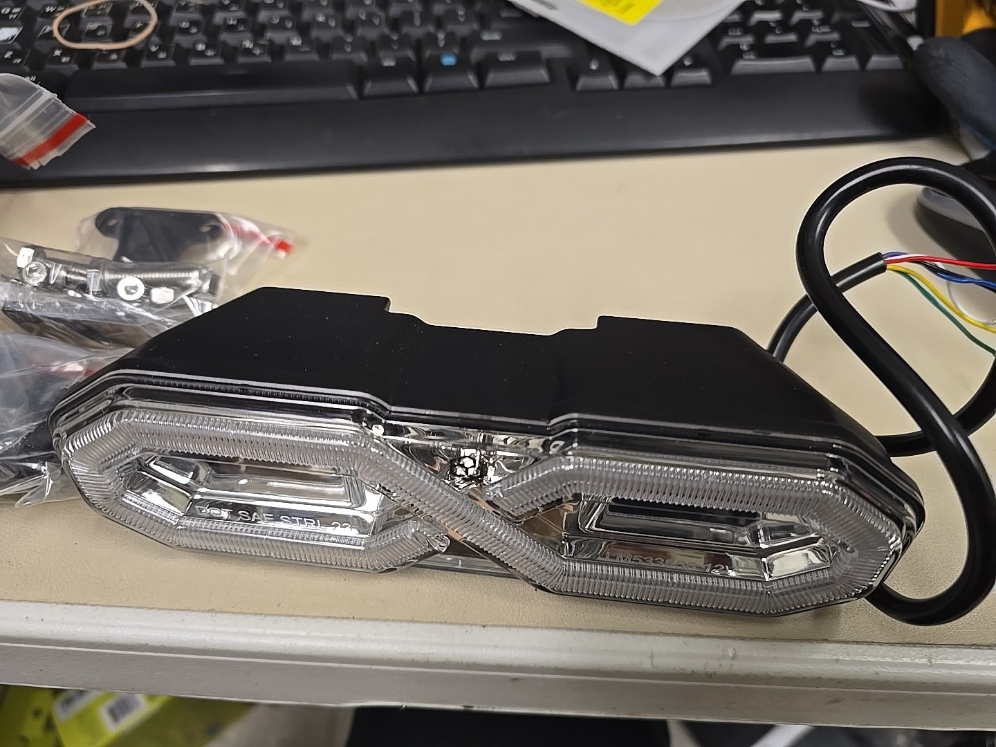 NEW YADA 7 INCH LED CHASE LIGHT 360LM IP67 LM533858