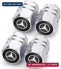 Car Tire Valve Stem Caps for Automobiles,Dust Caps Compatible with Mercedes Benz