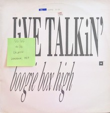 Boogie Box High Jive Talkin Vinyl Record 12" VG/VG BOSS 4 1987 1st Press