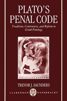 Plato's Penal Code Trevor J. Saunders Taschenbuch Kartoniert / Broschiert 1993