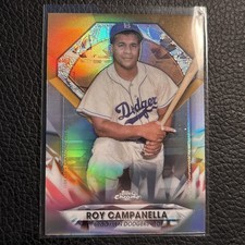 2022 Topps Chrome Update Baseball Roy Campanella Diamond Greats DGC-57 Dodgers