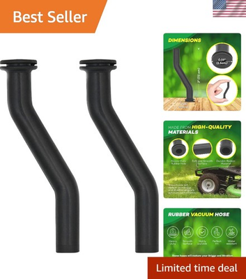 #ad #ad 596163 Rubber Vacuum Hose Compatible with Brigs and Straton John Dere Lawnmower $11.56