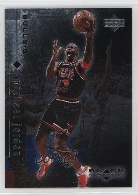 1998-99 Upper Deck Black Diamond Sample Michael Jordan #23 HOF 5xh