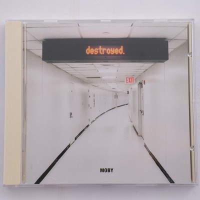 Moby - Destroyed CD Album (2011) Be the One The Day Lie Down in Darkness After