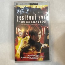 Resident Evil: Degeneration UMD Video For Sony PSP CIB Mint