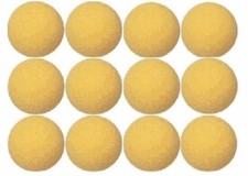 Official Tornado Recreation Balls Yellow 12 Pack Durable Foosball Replacement