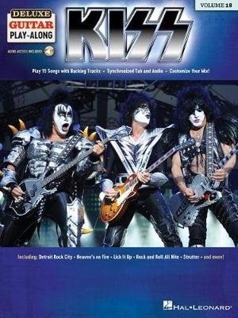 Kiss Deluxe Guitar Play-Along Volume 18 - Image 5