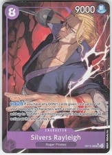 Silvers Rayleigh (Alternate Art) OP13 OP13-066 Foil SR One Piece CCG NM