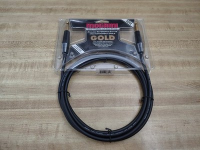 Mogami Gold Instrument Cable 10 Ft Guitar Bass