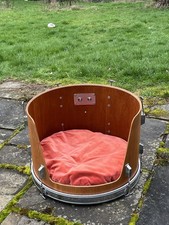 Reworx (Wales) Drum dog or cat bed / coffee table. Upcycled Design.