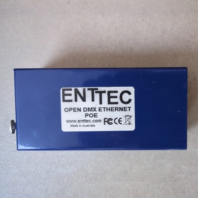 Enttec open dmx ethernet POE Mk1