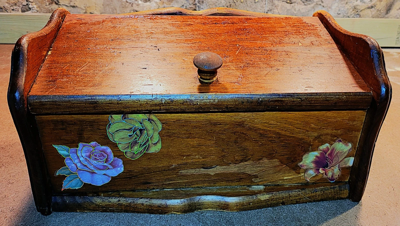 Old Wooden Bread Box
Opens in a new window or tab
