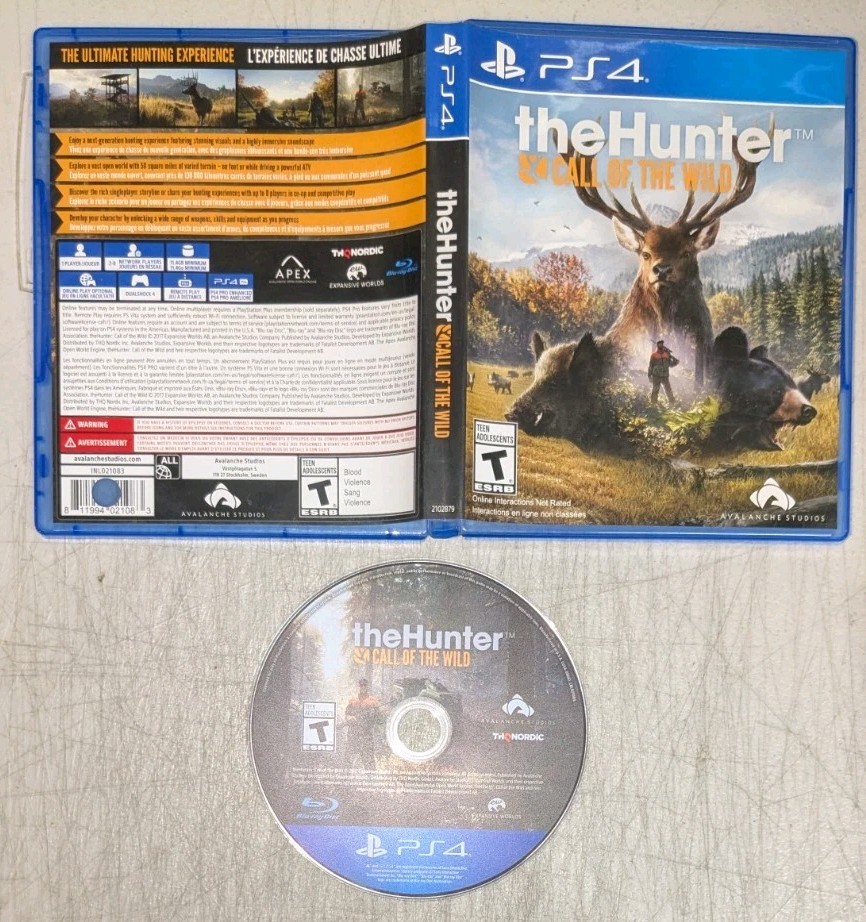The Hunter Call of the Wild 2019 Edition (PlayStation 4 PS4) Disc