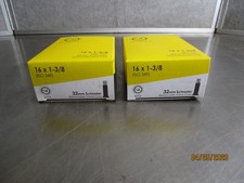  2 Sunlite 16 X 1-3/8 Inner Tube Model 6313 32mm Schrader Valve