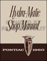 1960 Pontiac Hydra-Matic Getriebe Werkstatt-Handbuch 60 Automatik Reparatur