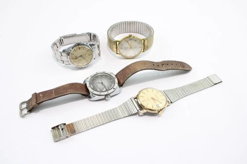 Vintage Watches Mechanical Rotary Timex UNTESTED x 4