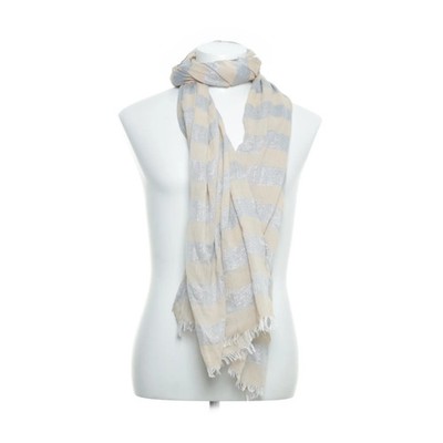 Made in italy, Schal, Unisex (Erwachsene), Beige/Silber, 190 cm, 94 #aAY