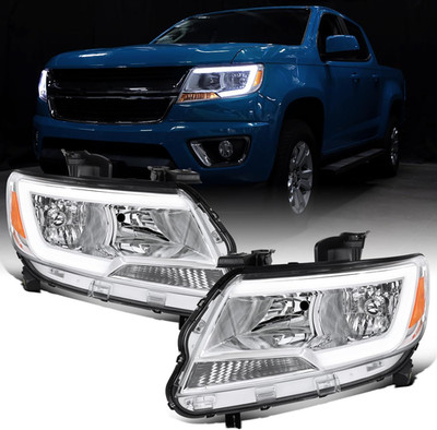 - Fits 2015-2022 Chevy Colorado LED Running Light Tube Animated Startup Effect H
