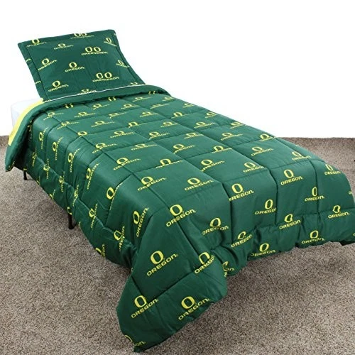  Juego de edredón reversible Oregon Ducks - doble verde Foto 3 de 4