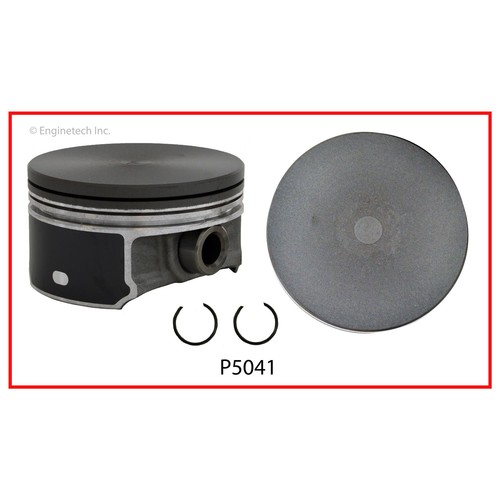 Single STD Bore Flat Top Piston for 2002-2014 GM 6.0L 364 V8