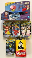 SUPERMAN & Supermobile, Flash, Supergirl, Blk Adam, Batman & Slammers! Imaginext
