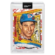Topps PROJECT 2020 Karte 122 - 1954 Ted Williams Von Tyson Beck