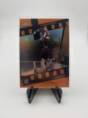 2026 Topps Chrome WWE Dragon Lee Focus Reel 01/25 #FR-36 RAW