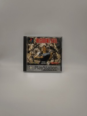 Resident Evil PS1 PlayStation 1 Platinum CIB Komplett Deutsch PAL Top