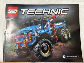 LEGO TECHNIC: 6x6 All Terrain Tow Truck (42070) Retired Set 100% Complete W/Box