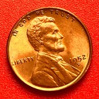 1952-D Lincoln Wheat Cent Penny GEM RED BU From an Original Bank Roll