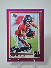 JALEN MCMILLAN - 2025 Panini Donruss Purple Press Proof #224 - Buccaneers