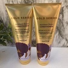 2 Pantene Gold Series 8.4 Oz Moisture Boost Infused With Argan Oil Conditioner