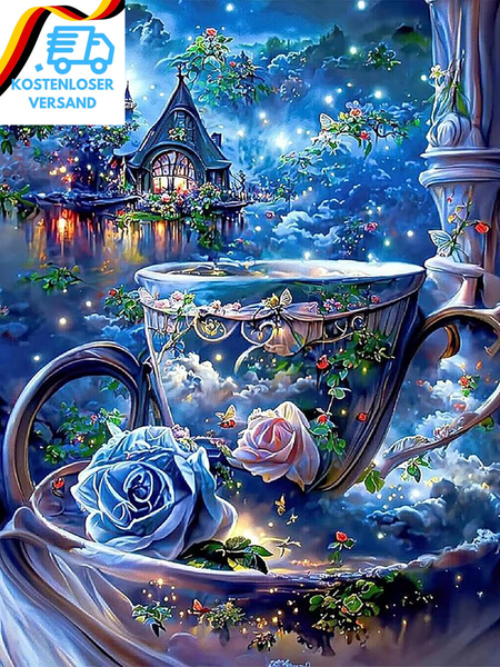 Flajz Diamond Painting, 5D Diamant Painting Bilder, Diamond Painting Set FüR Erw-image