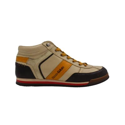 Kamo-Gutsu Herren Sneaker - Greige Combi - Scudo 107 Lederschuhe Made in Italy