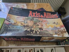 Axis & Allies MB Games Gamemaster 1984 WW2 WWII Strategy Larry Harris Board Game