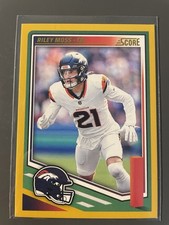 Riley Moss Score Yellow Border #251 