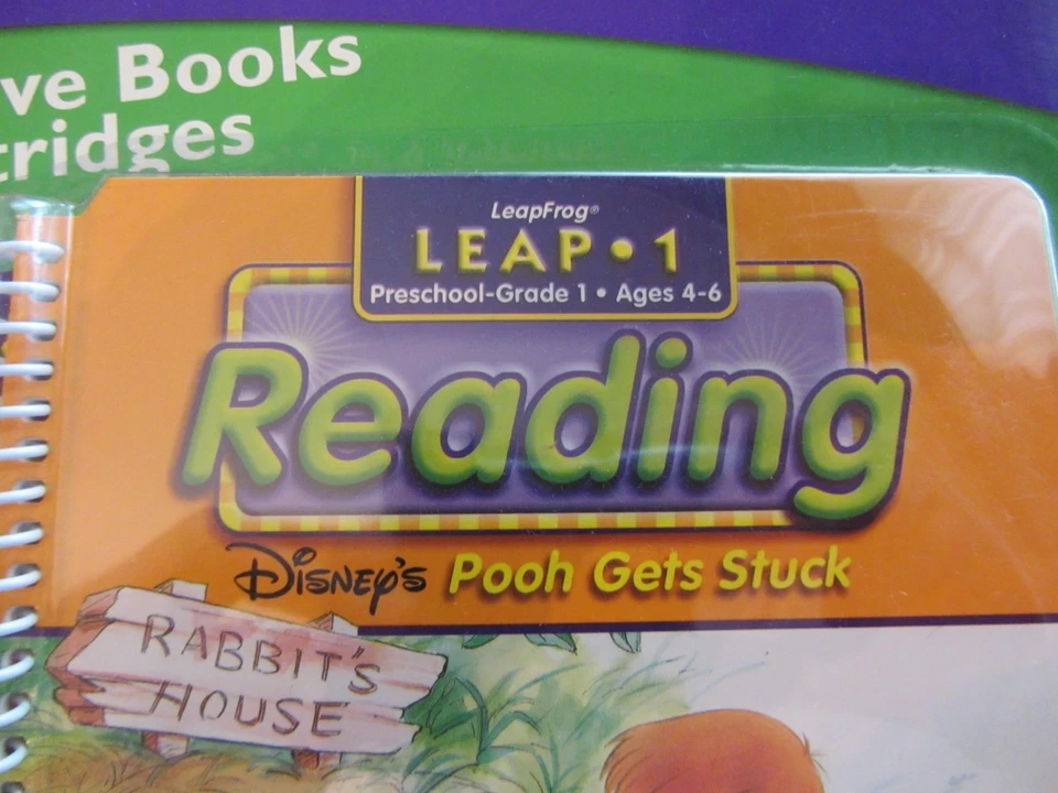 Leap Frog LeapPad SET of 3 Interactive Books Cartridges LEAP 1 Preschool-Grade 1 - Image 2 of 4