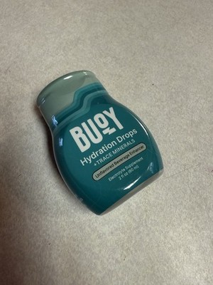 Buoy Hydration Drops + Trace Minerals Unflavored Beverage Enhancer Electrolytes