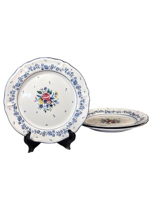 Nikko Tablemates Homestead Collection Flower Garden Dinner Plates