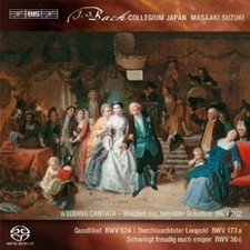 Masaaki Suzuki - Secular Cantatas 3 New SACD Hybrid SACD